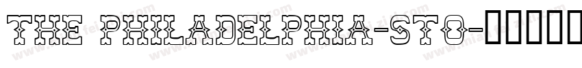 The Philadelphia-Sto字体转换